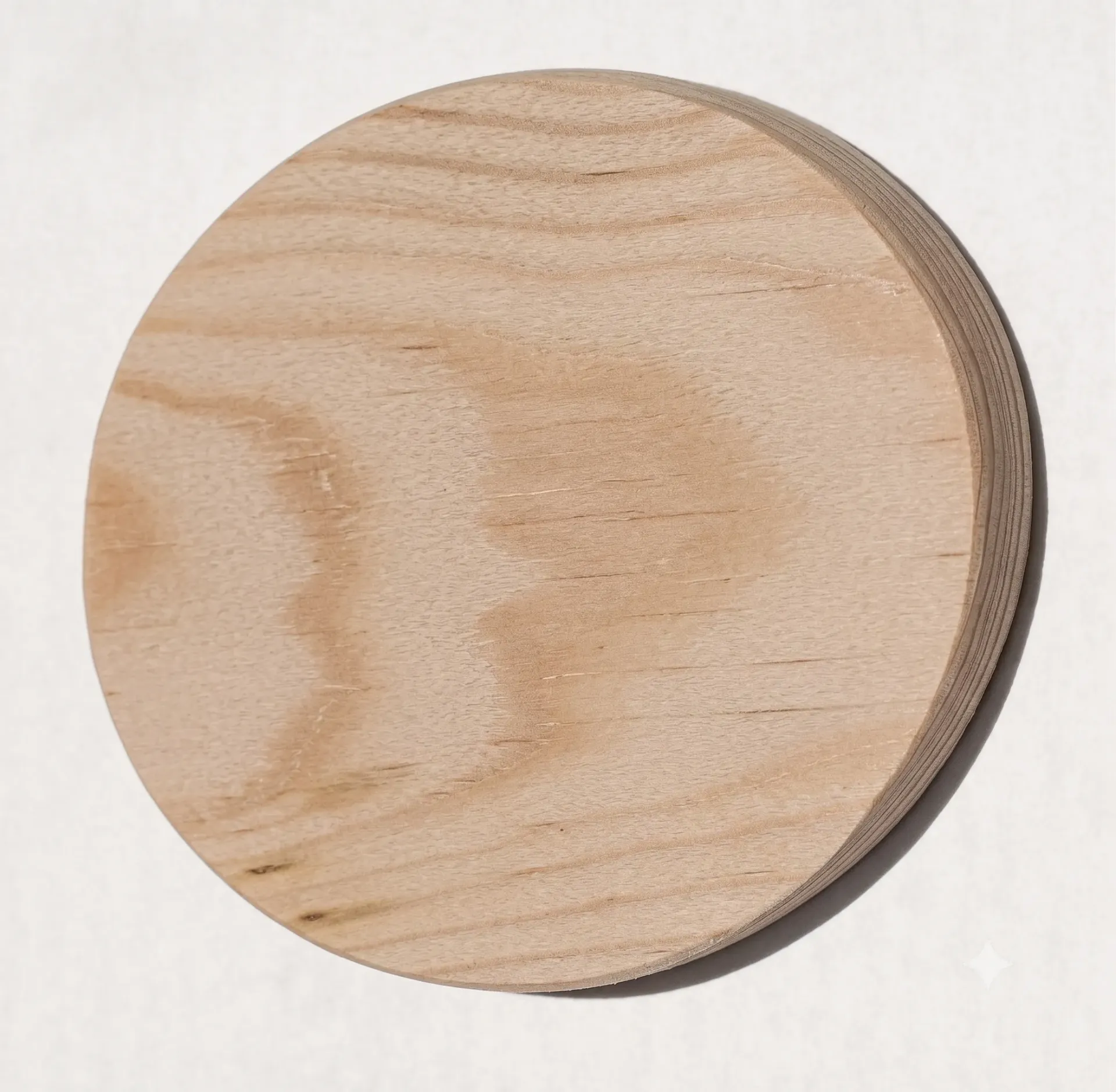 Wood Plug 1/4" (6mm) THK - 20 Stack